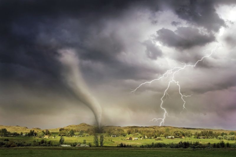 Tornado Lightning Thunder Storm